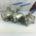 Full port Thread End 3PC ball valve